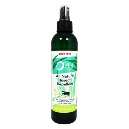 O My 708220 8 oz All Natural Insect Repellant Perspective: front