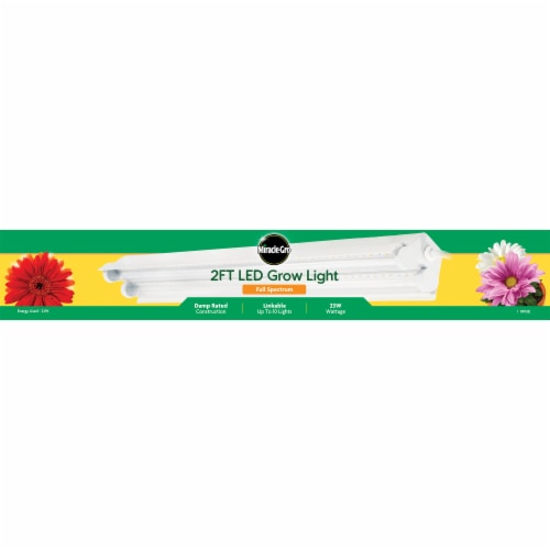 Miracle-Gro 2-Foot Selectable Spectrum 20W LED Grow Light Perspective: front