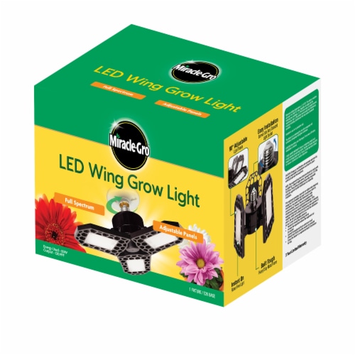 Miracle-Gro Grow Garage Light 80W Full Spectrum Perspective: front