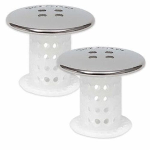 TubShroom™ 2-Pack Drain Hair Catcher in Chrome/Clear, 1 ct - Harris Teeter