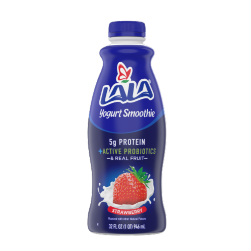LaLa® Strawberry Yogurt Drink Perspective: front