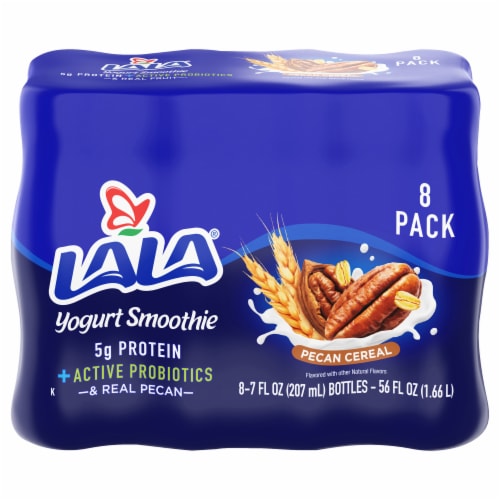 LaLa® Pecan Cereal Yogurt Smoothie Perspective: front