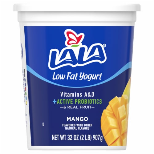 Lala® Low Fat Mango Blended Yogurt Perspective: front
