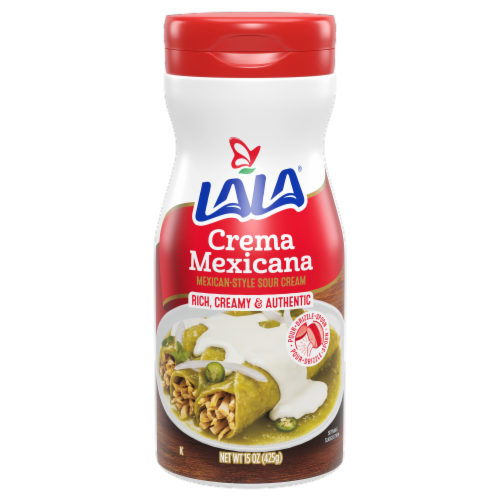LALA® Pourable Mexican-Style Sour Cream Perspective: front