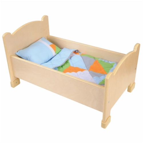 Large wooden sales doll bed