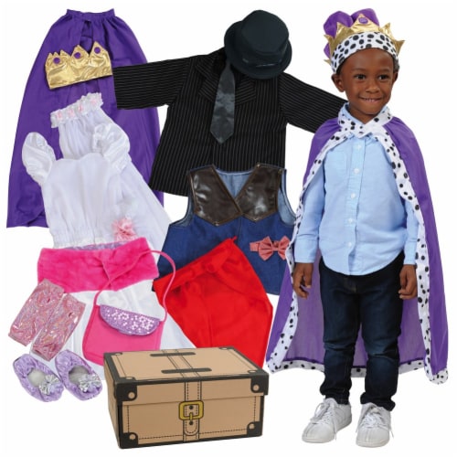 Kaplan Early Learning Pretend Play Dress Up Trunk 20 Pieces 1 Kroger