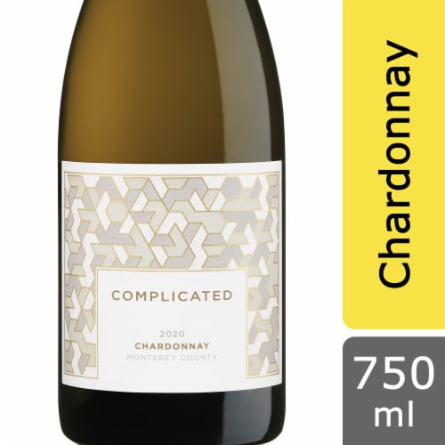 Complicated Monterey County Chardonnay White Wine Perspective: front