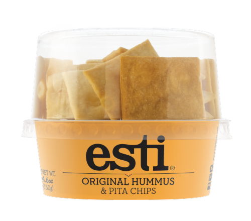 Esti® Original Hummus & Pita Chips Perspective: front