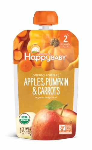 Happy Baby® Organics Clearly Crafted Pears Squash & Blackberries