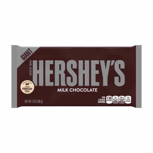 Hershey's Milk Chocolate Giant Candy Bars Perspective: front