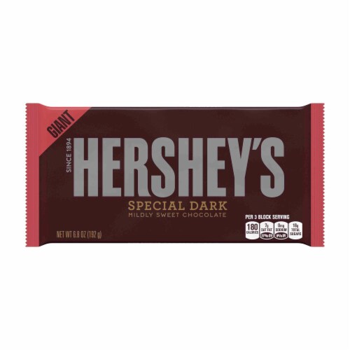 Hershey's Special Dark Mildly Sweet Giant Chocolate Bar Perspective: front