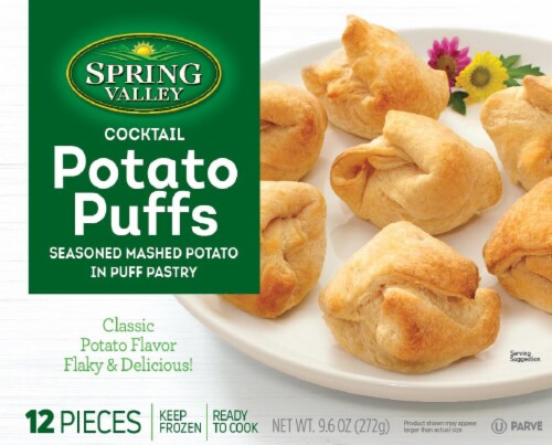 Spring Valley Cocktail Potato Puffs Perspective: front