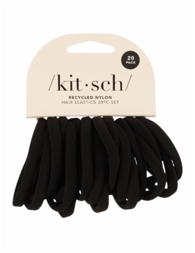 Kitsch Recycled Nylon Hair Elastics Perspective: front