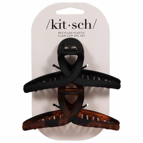 Kitsch Plastic Claw Clip Set Perspective: front