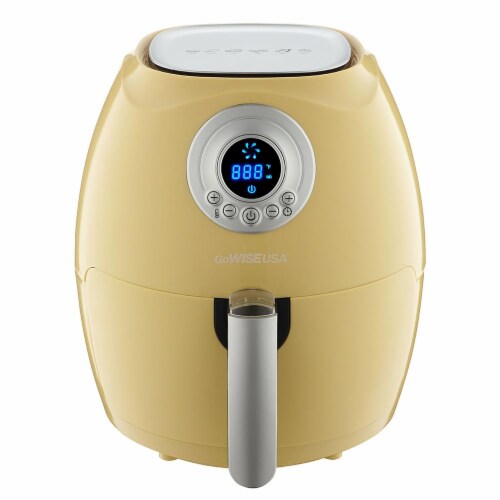 GoWISE USA 2.75-Quart Digital Air Fryer, Majestic Yellow, 2.75 Qt