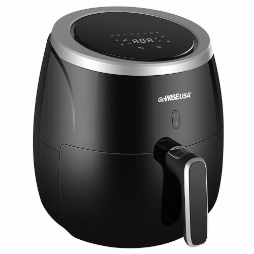 GoWISE GWAC981 5.3-Quart Air Fryer with Accessories - Black, 1