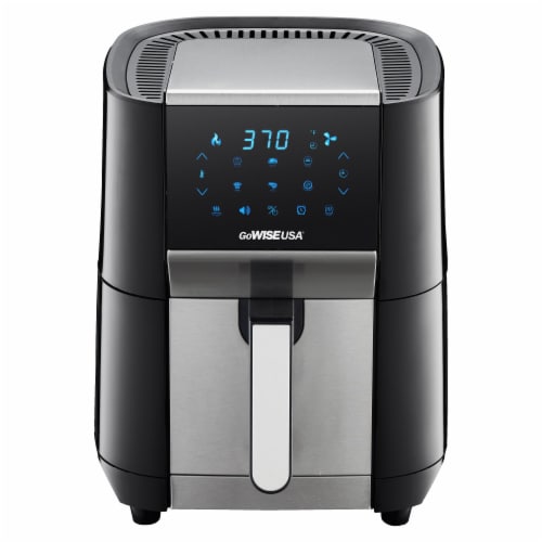 7 Quart Air Fryer Dehydrator Max XL Black Silver Each Kroger