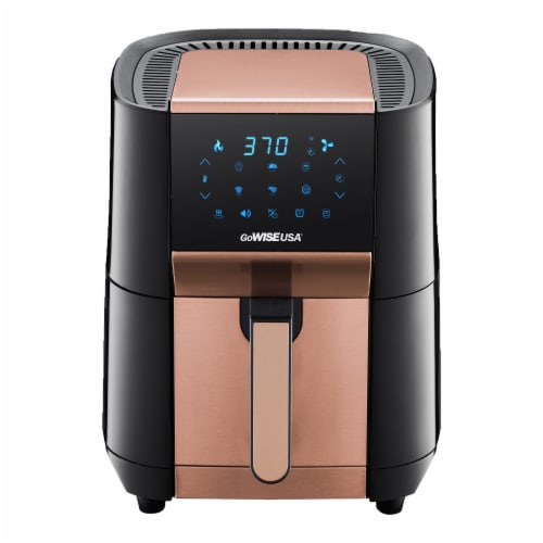 7-Quart Air Fryer & Dehydrator Max XL, Black/Copper, Each - Fry's Food  Stores