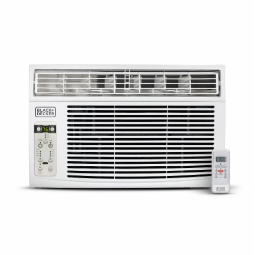 BLACK+DECKER® 6000 BTU Window Air Conditioner with Remote Perspective: front