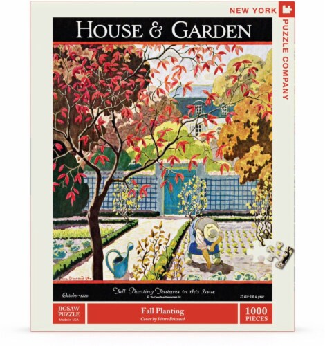 New York Puzzle Company Fall Planting 1000pc Puzzle New York Puzzle Company Fall Planting 1000pc Puzzle