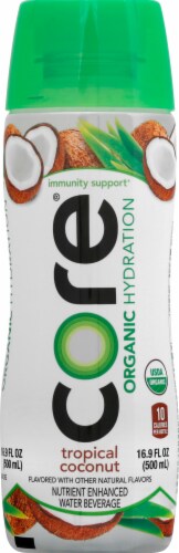 Core® Hydration Organic Coconut Enhanced Bottled Water Perspective: front