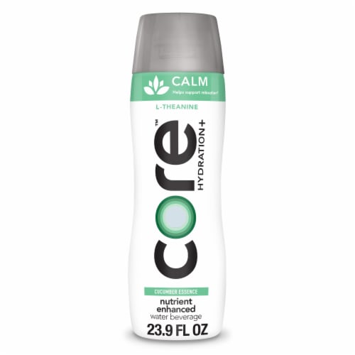 Core Hydration Calm Enhanced Bottled Water Perspective: front