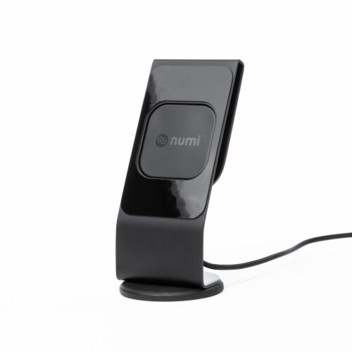 Numi Power Stand Phone Mount - Black Perspective: front