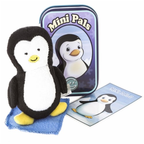 Giftable World T09-PENNY Mini Pals Penguin Tin Perspective: front