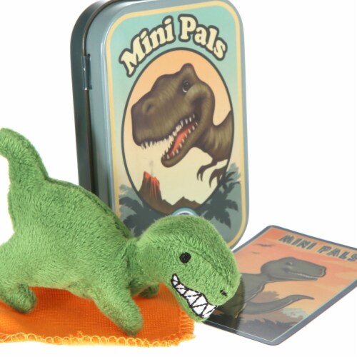 Giftable World T11-TEX Mini Pals T-Rex Tin Perspective: front