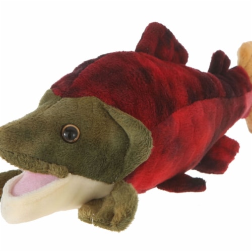 Salmon plush outlet