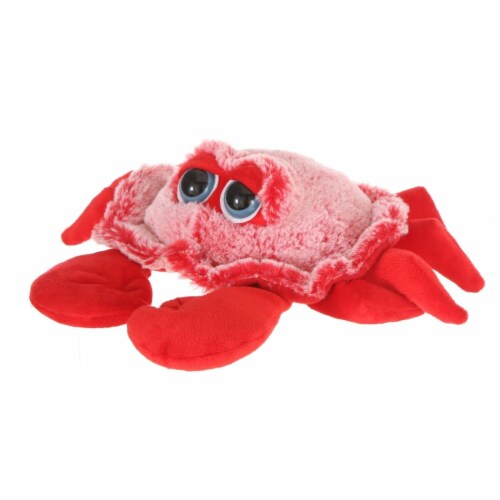 Giftable World A15097 9 in. Plush Crab - Red Perspective: front