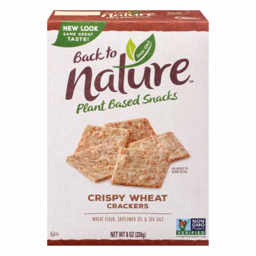 Back To Nature Crispy Wheat Crackers 8 Oz Kroger