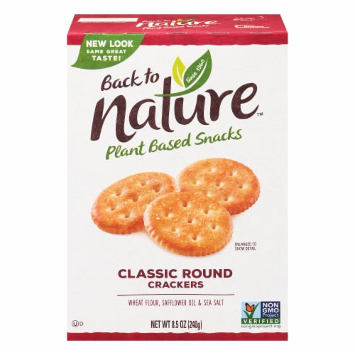 Back to Nature ​Classic Round​ Crackers Perspective: front