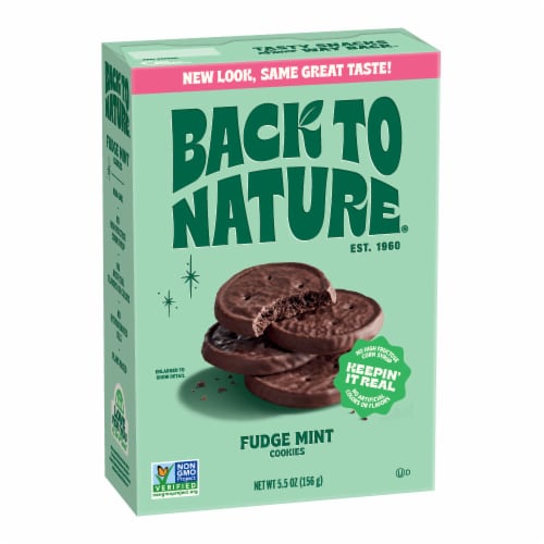 Back to Nature® Fudge Mint Cookies Perspective: front