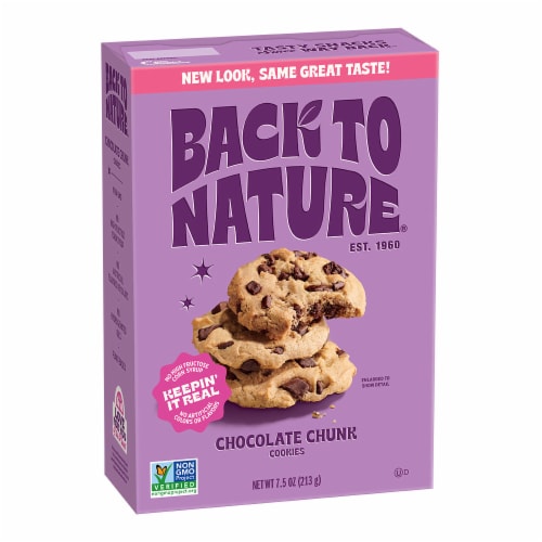 Back to Nature® Chocolate Chunk Cookies Perspective: front