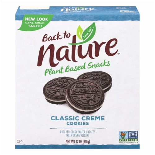 Back to Nature Classic Creme Cookies Perspective: front