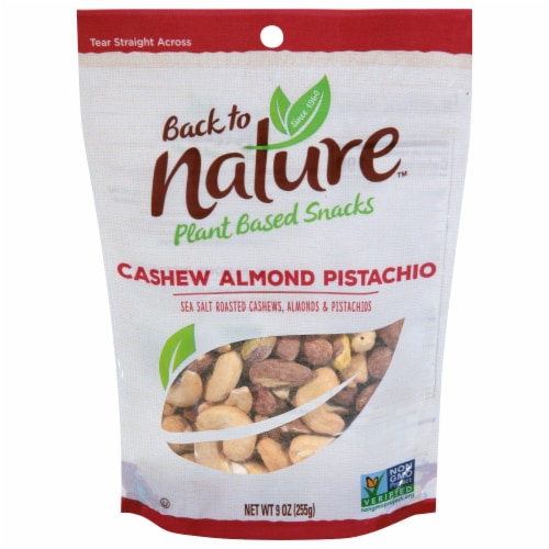 Back To Nature™ Sea Salt Roasted Cashew Almond Pistachio Blend Perspective: front