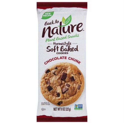 Back to Nature™  Soft Baked Chunk Chocolate Chip Cookies Perspective: front
