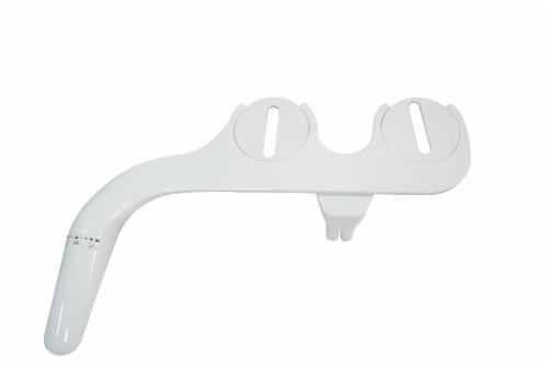 Brondell SimpleSpa Bidet Attachment with Ergonomic Controls and Single Nozzle Perspective: front