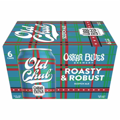 Oskar Blues Old Chub Scotch Ale Perspective: front