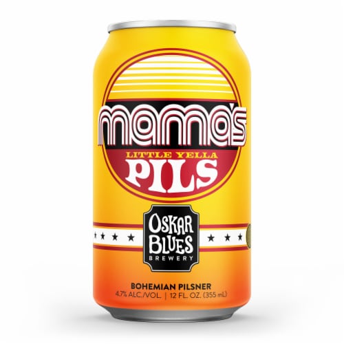 Oskar Blues Mama’s Little Yella Pils Bohemian Pilsner Beer