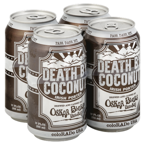 Oskar Blues Brewery Death By Coconut Perspective: front
