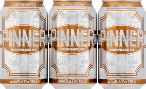 Oskar Blues Brewery Pinner IPA Perspective: front