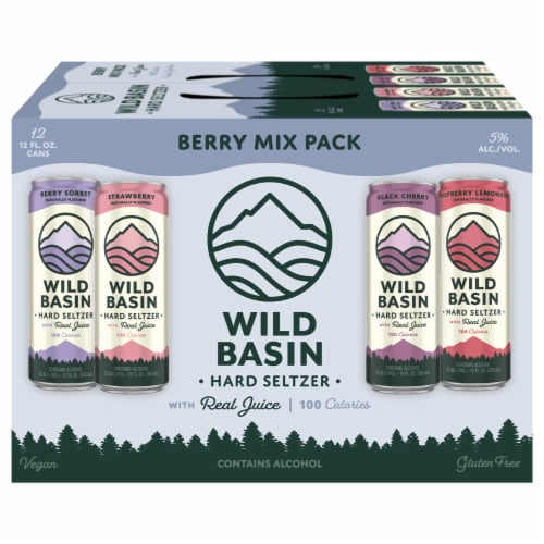 Oskar Blues Brewery Wild Basin Berry Mix Pack Hard Seltzer