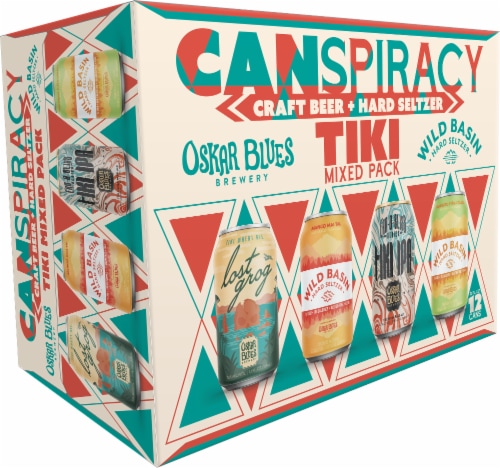 CANarchy CANspiracy Craft Beer Tiki Mixed Pack Perspective: front