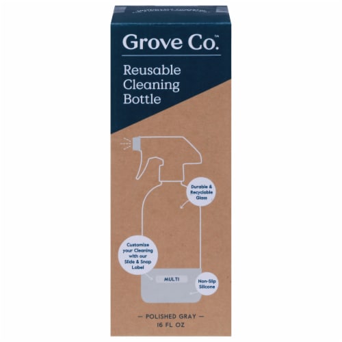 Grove Co.™ Reusable Cleaning Spray Bottle Perspective: front