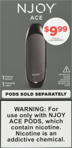 NJoy Ace Vaping Device Perspective: front