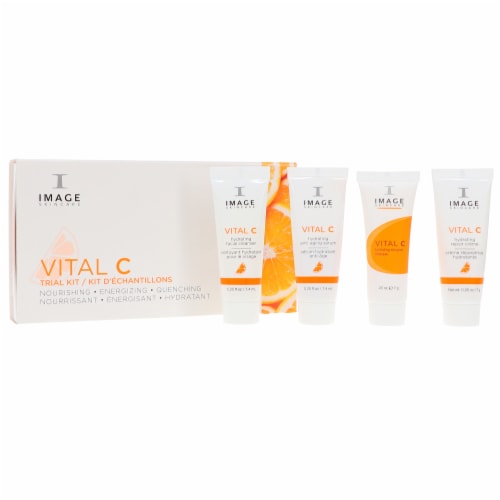 IMAGE Skincare Vital C Facial Serum Trial Kit Perspective: front