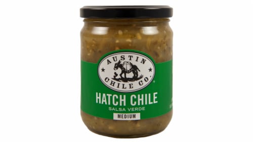 Austin Chile Co. Hatch Chile Medium Salsa Verde Perspective: front