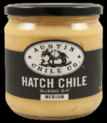 Austin Hatch Chile Medium Queso Dip Perspective: front